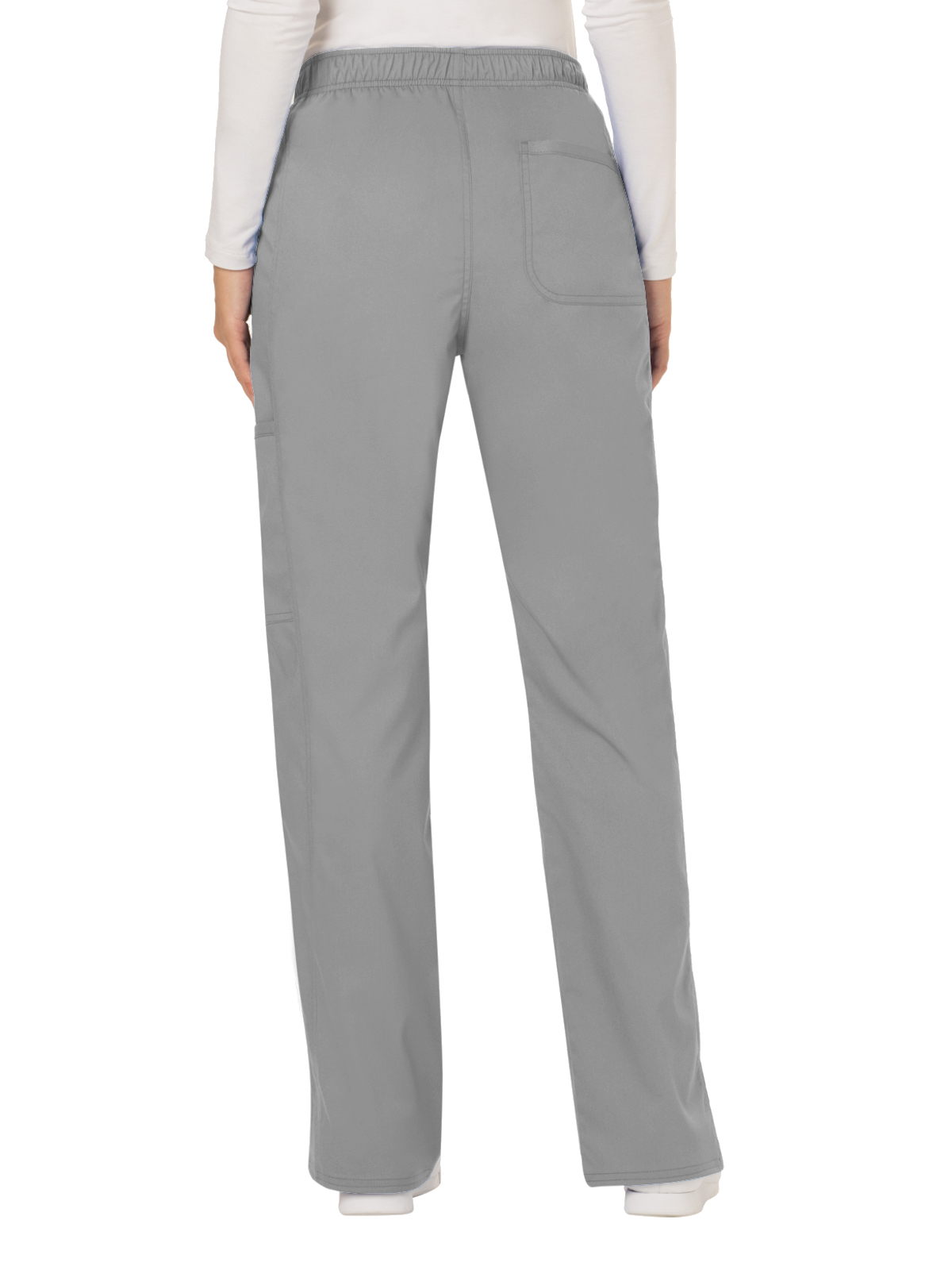 Cherokee - Workwear Revolution - Women's 5-Pocket Mid Rise Drawstring Pant 7