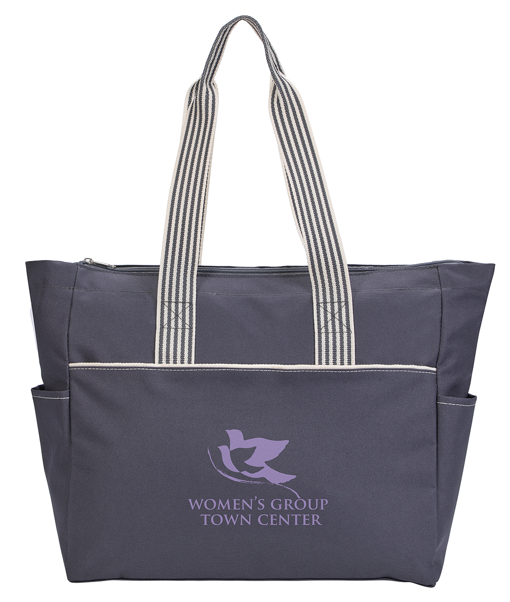 Atchison® Stripe Diaper Tote-Pack 6