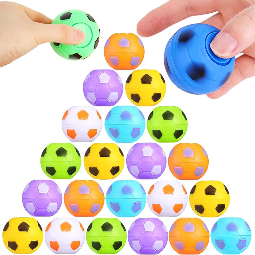 Mini Fidget Spinners Soccer Ball Toys for Kids 7
