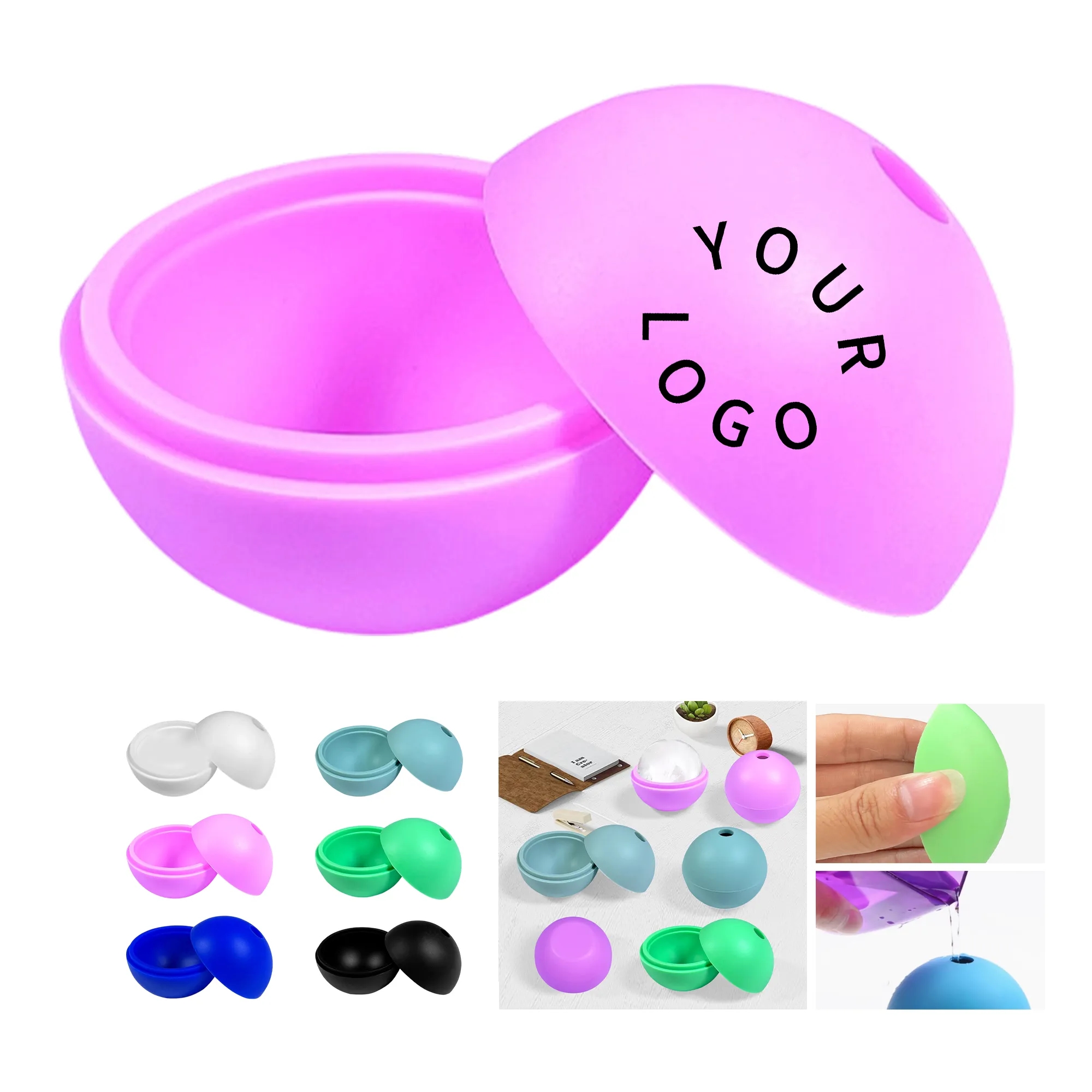 Silicone Whiskey Ice Ball Mold 9