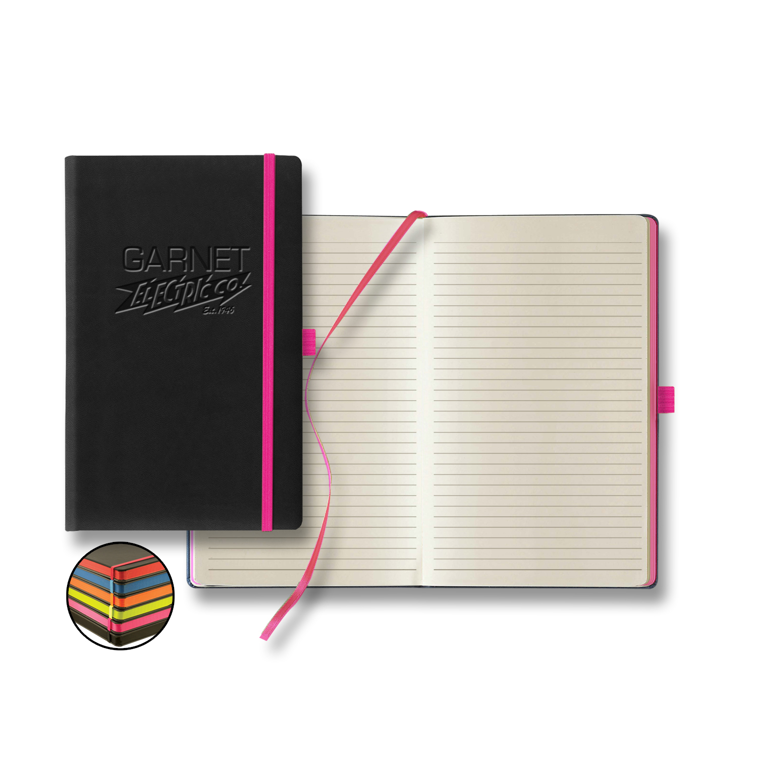 Castelli Tucson Edge Medio Lined Ivory Page Journal 12