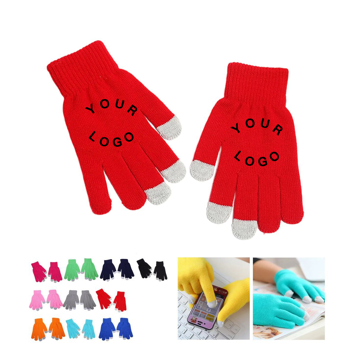 Cold Weather Touch Screen Gloves for Outdoor Travel 9