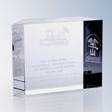 Block Crystal Award - Small 2
