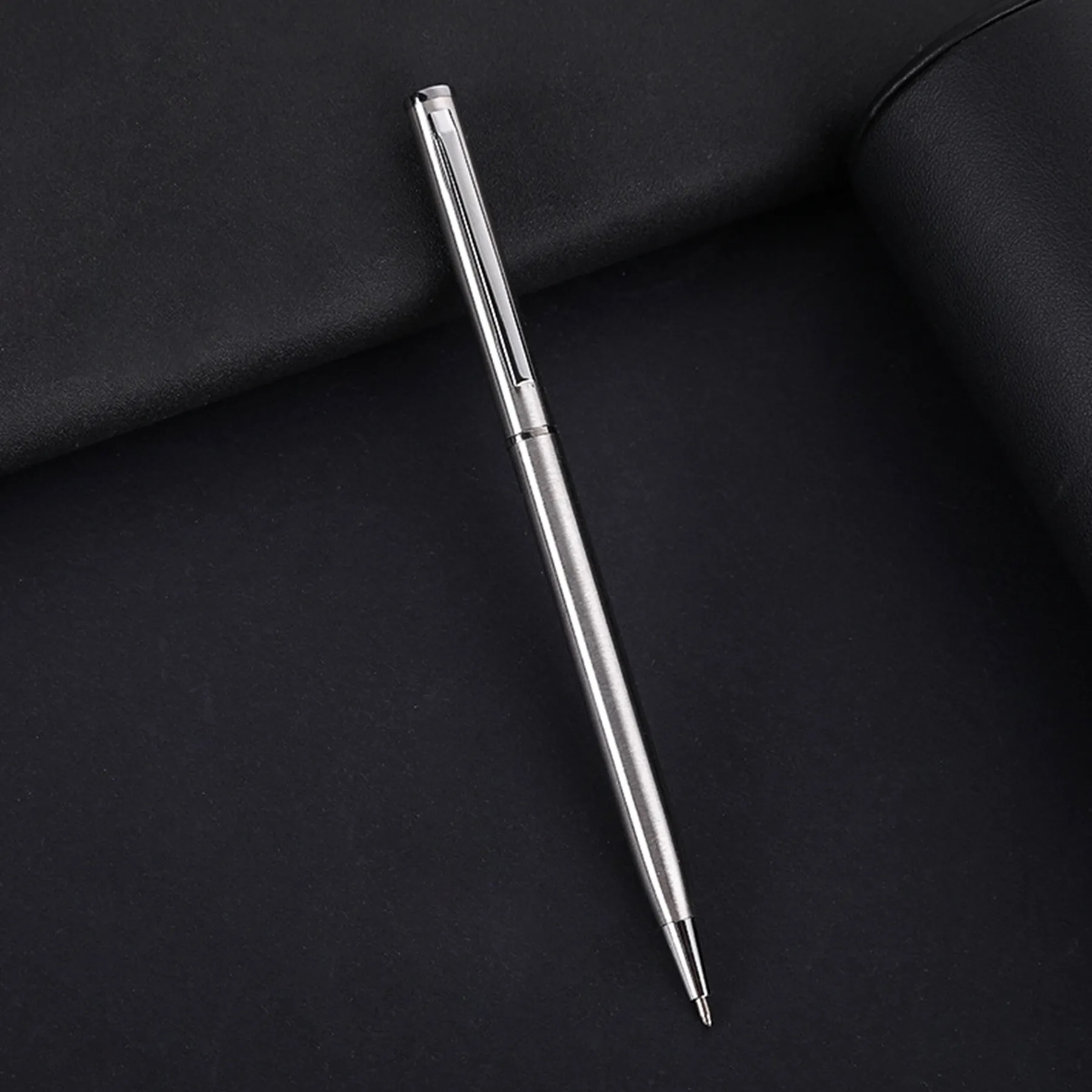 Metal Twist Slim Ballpoint Pen 14