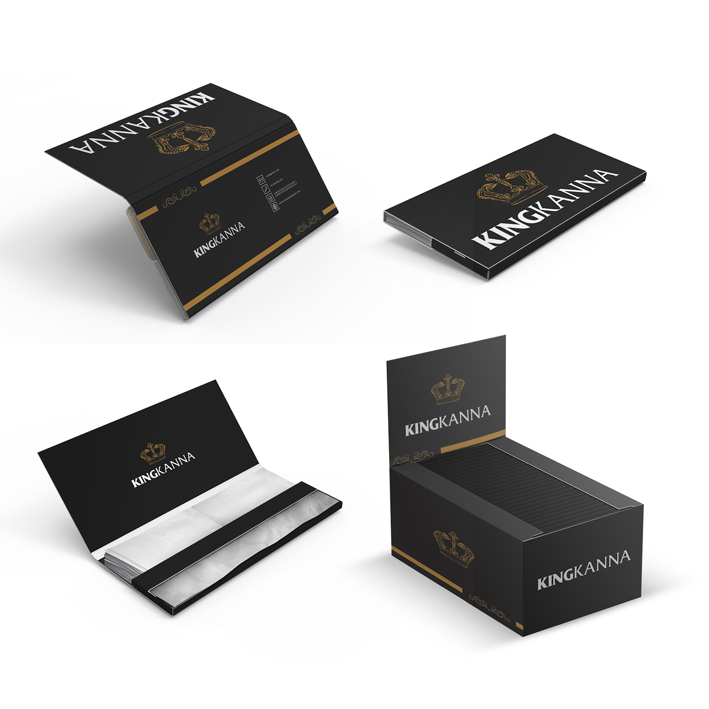 King Size Rolling Papers with Tips – Full Custom 2