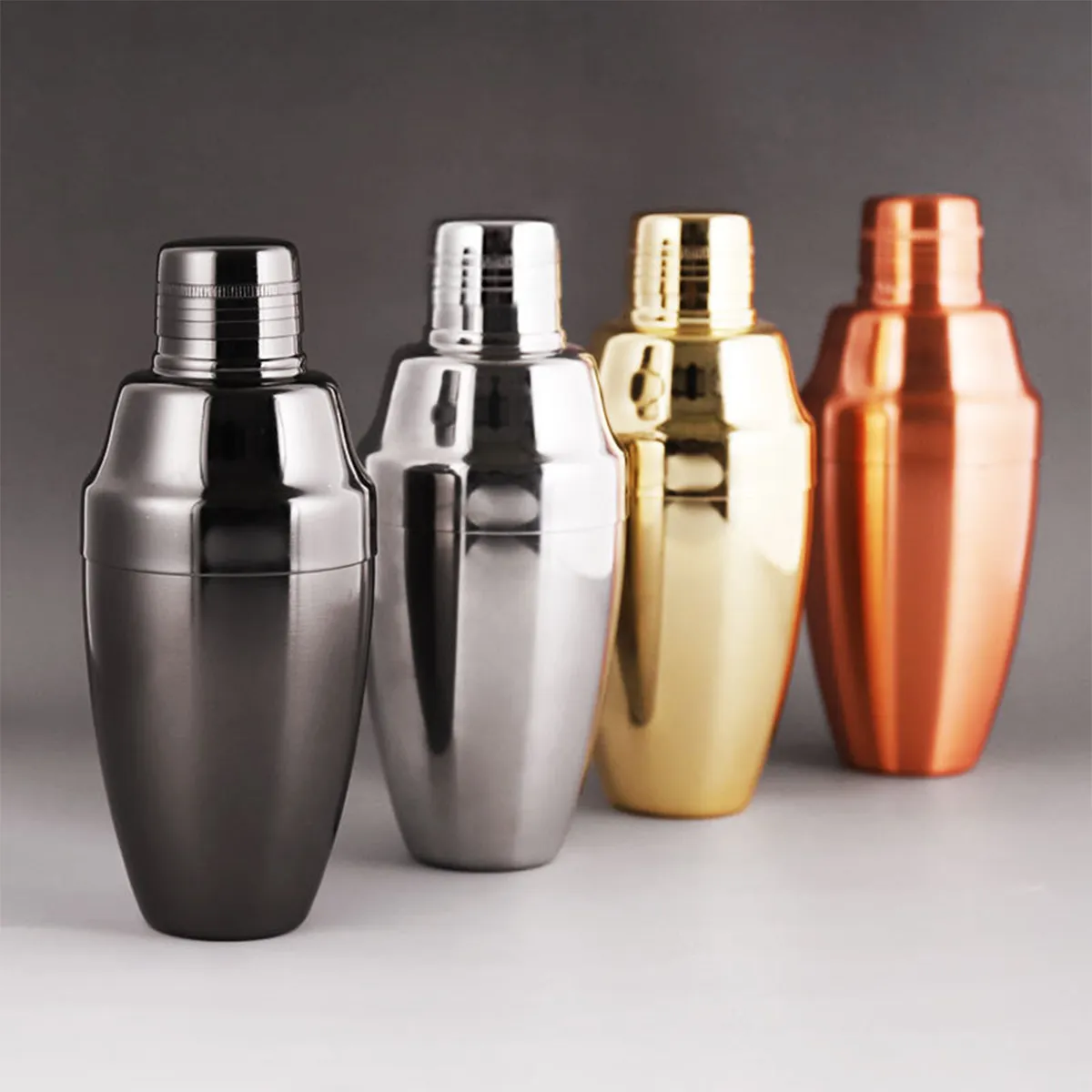 550ml Durable Professional Classic Versatile Cocktail Shaker 4