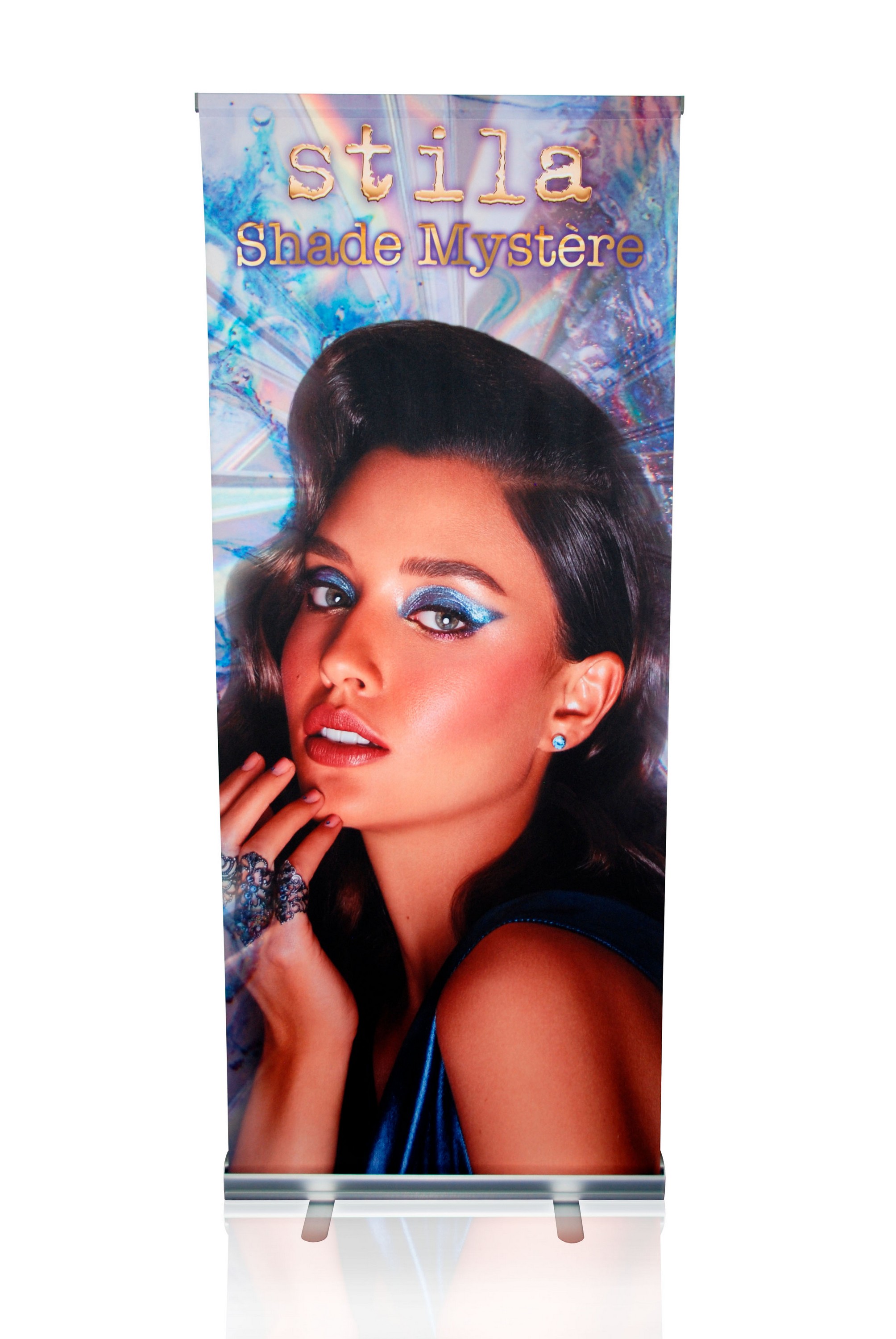 Economy Roll Up Banner - 33.5in W X 80in H 1
