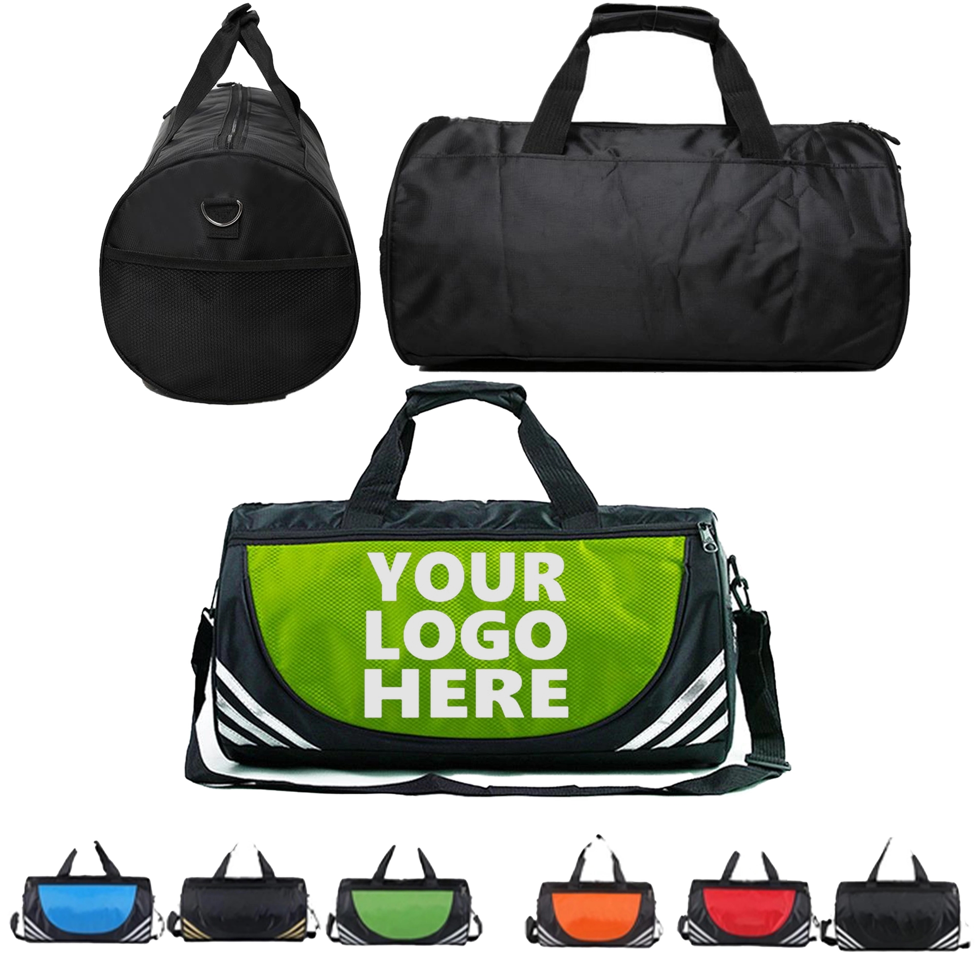 Waterproof Nylon Training Fitness Travel Handbag 2