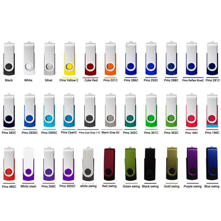 Swivel USB Drive In A Wide Variety Of Colors 3