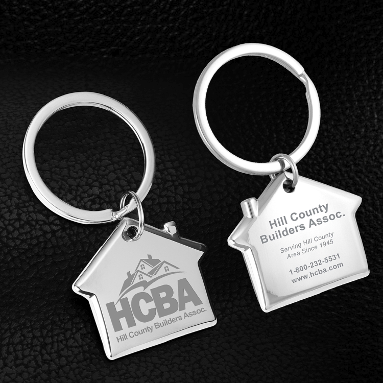 "Home Sweet Home" Laser Engraved Metal Keyholder 3