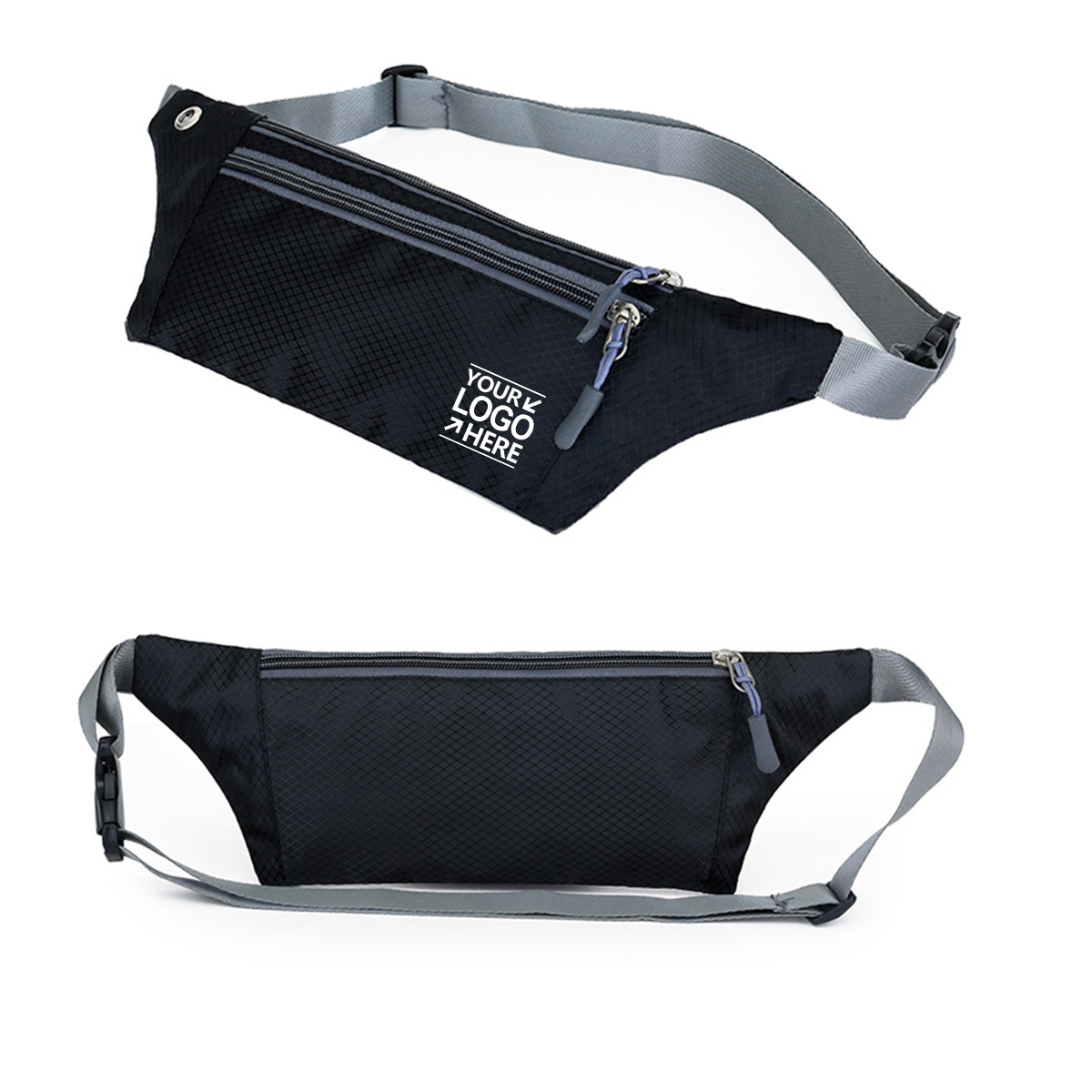 Polyester Water Resistant Waist Sports Bag 3