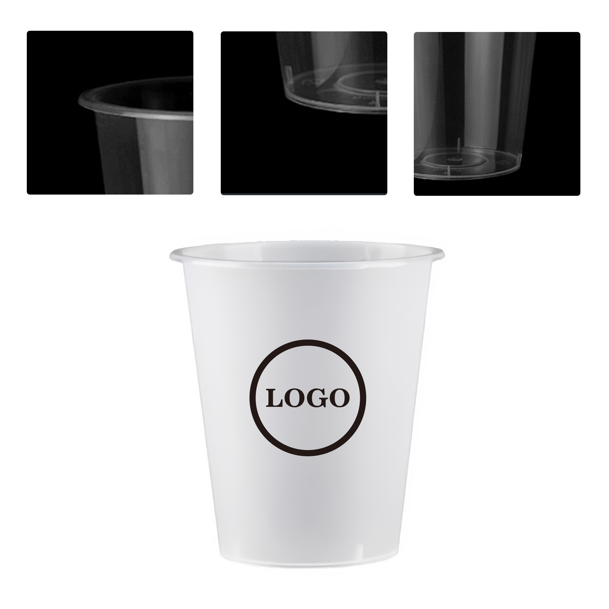 MOQ50 Custom 12 OZ Stadium Disposable Plastic Cup 2