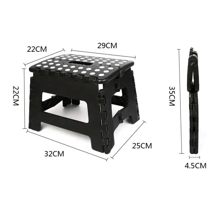 Portable Folding Plastic Stool 8