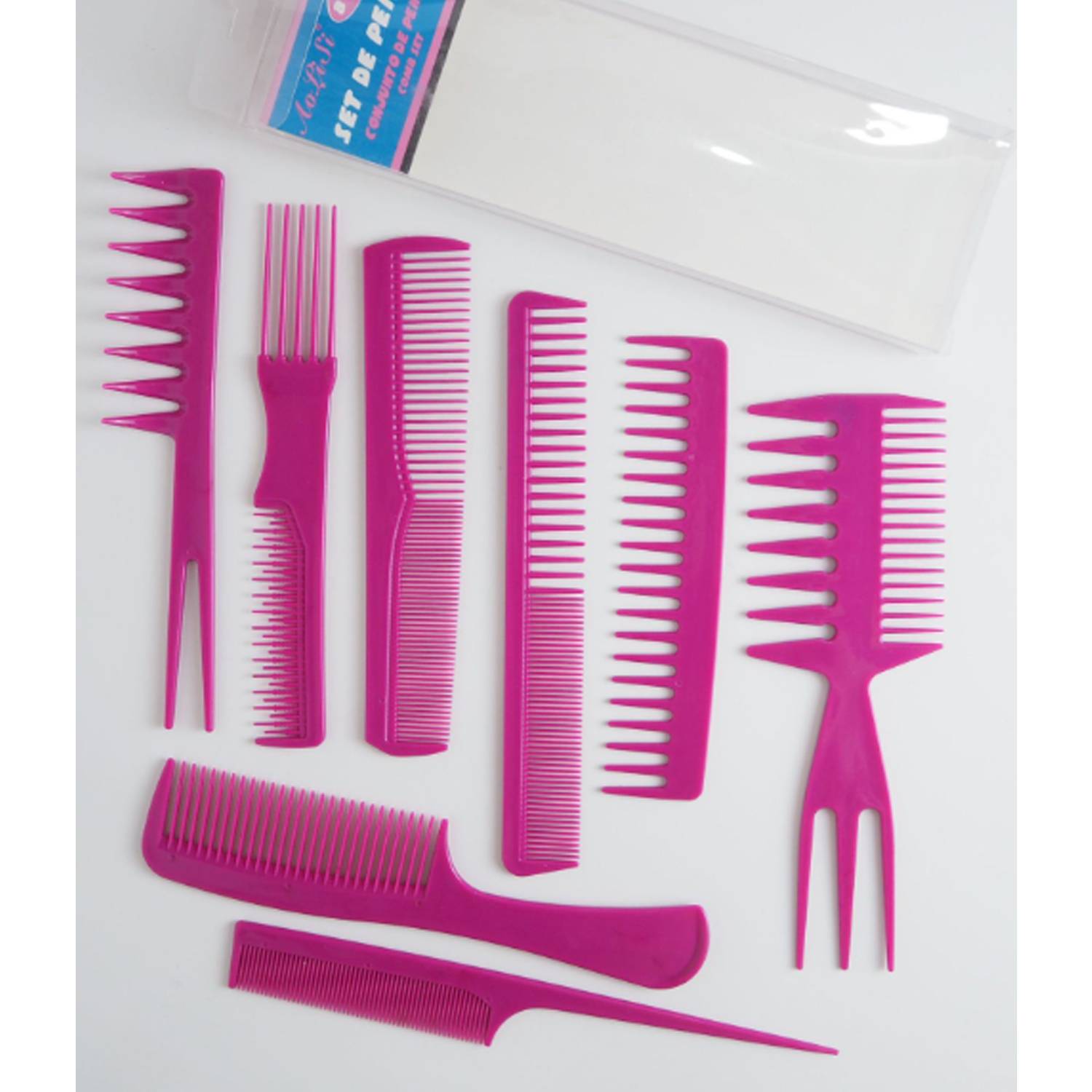 8pcs Professional Hair Styling Comb Set 3