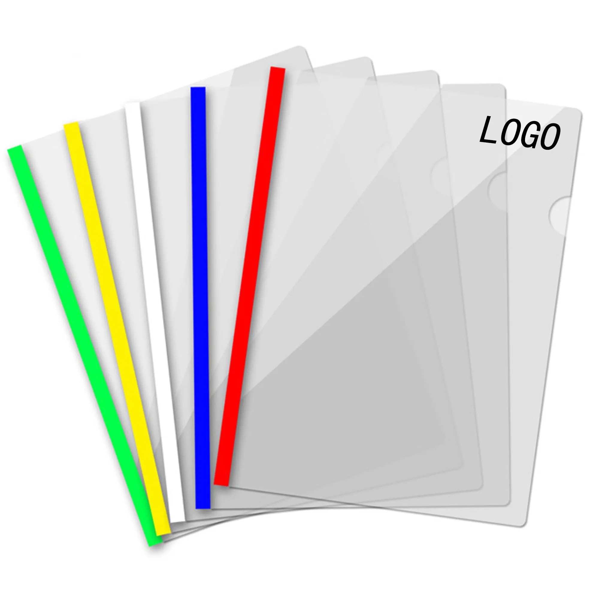 A4 Transparent Single Layer Folder 2