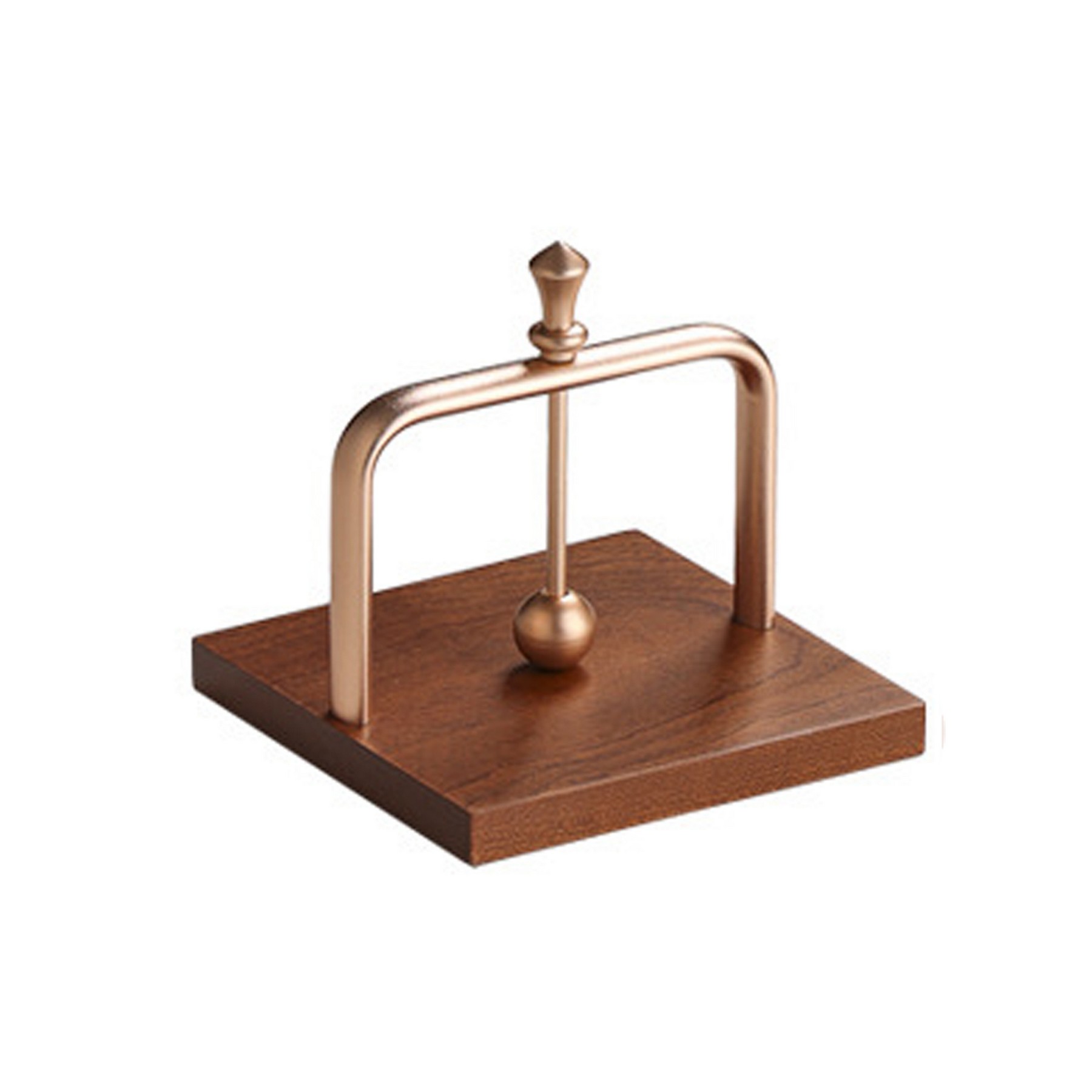 Solid Wood Countertop Paper Towel Holder 5