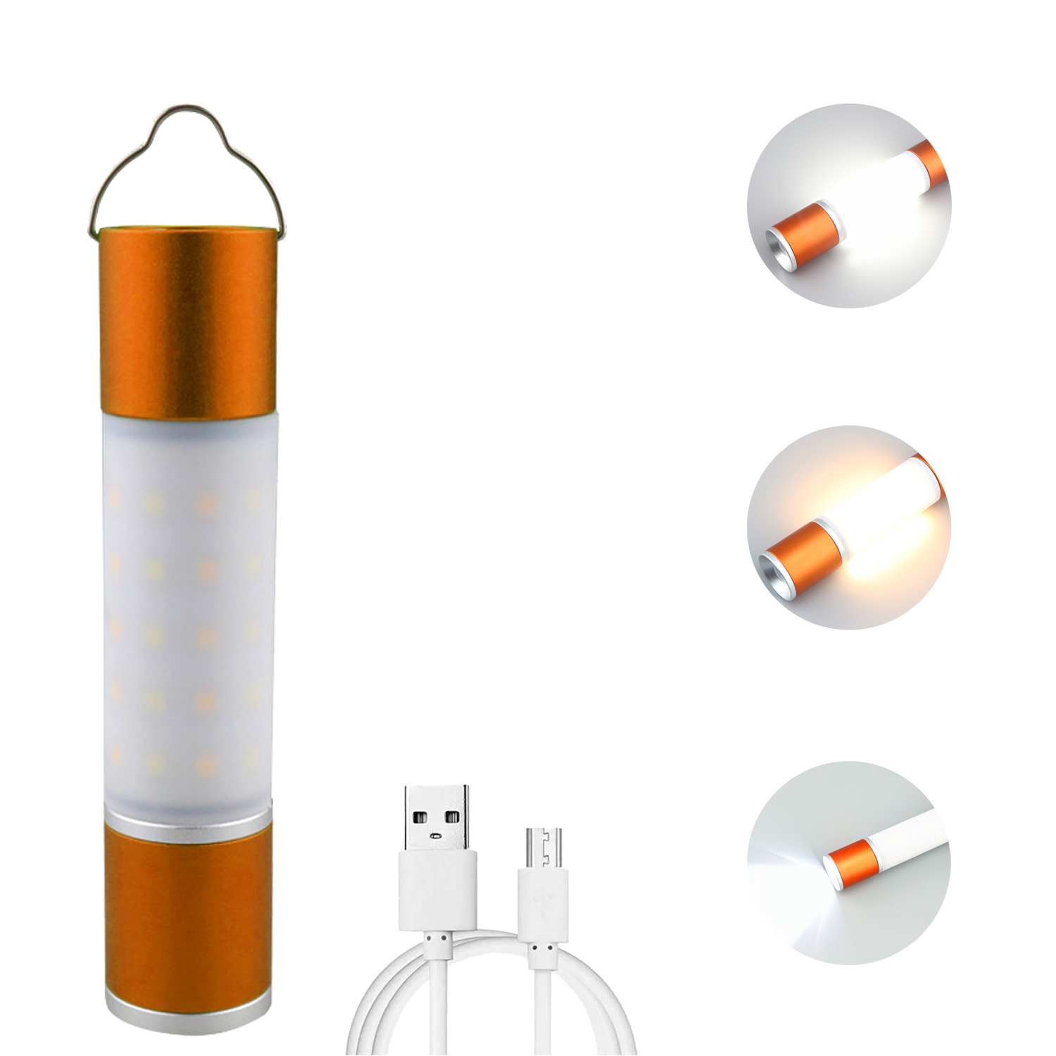 Retractable Flashlight LED Camping Light 1