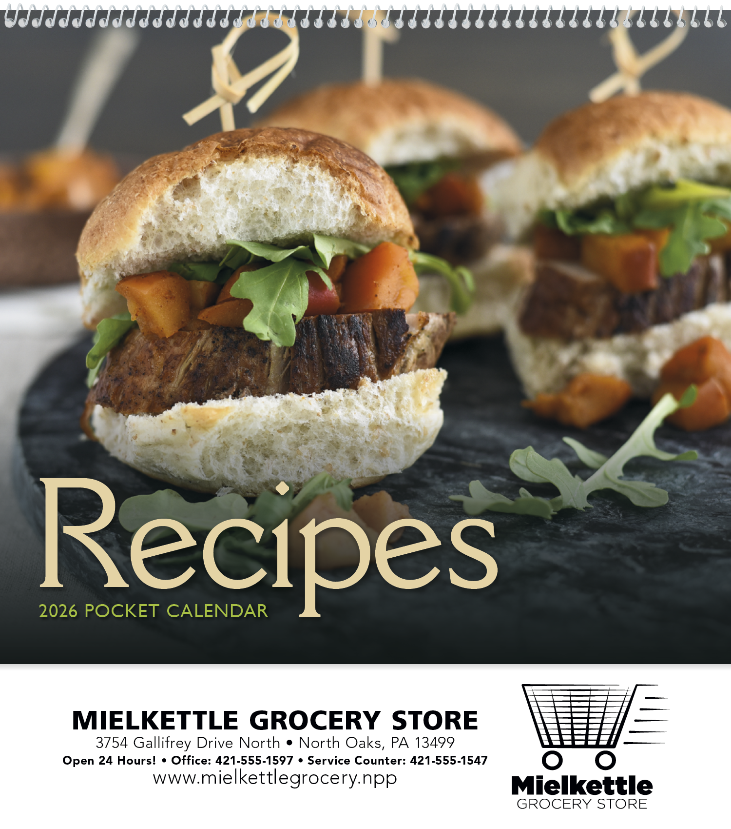 HotLine® Products Recipe Pocket Calendar 19
