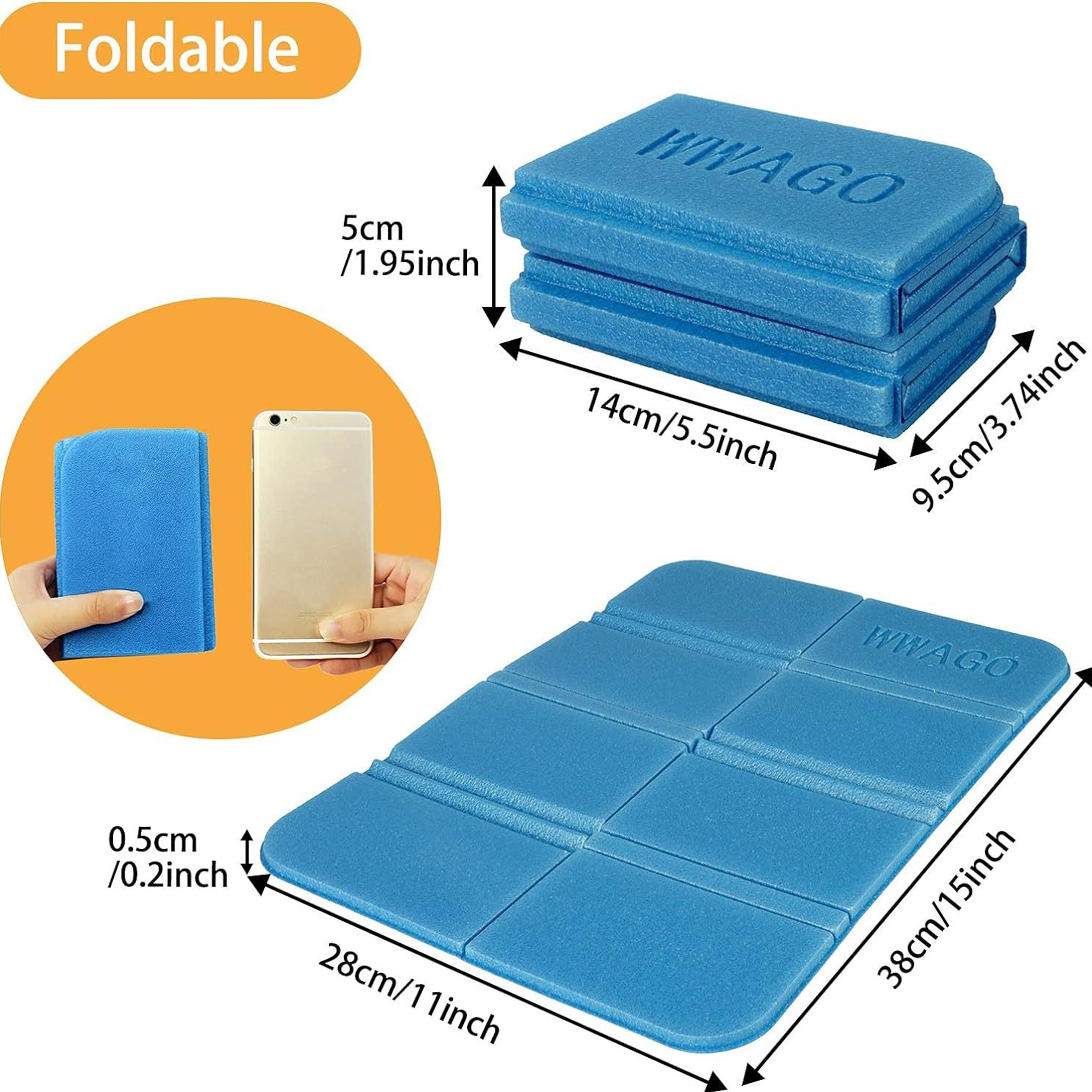 Xpe Portable Foldable Moisture-Proof Cushion 8