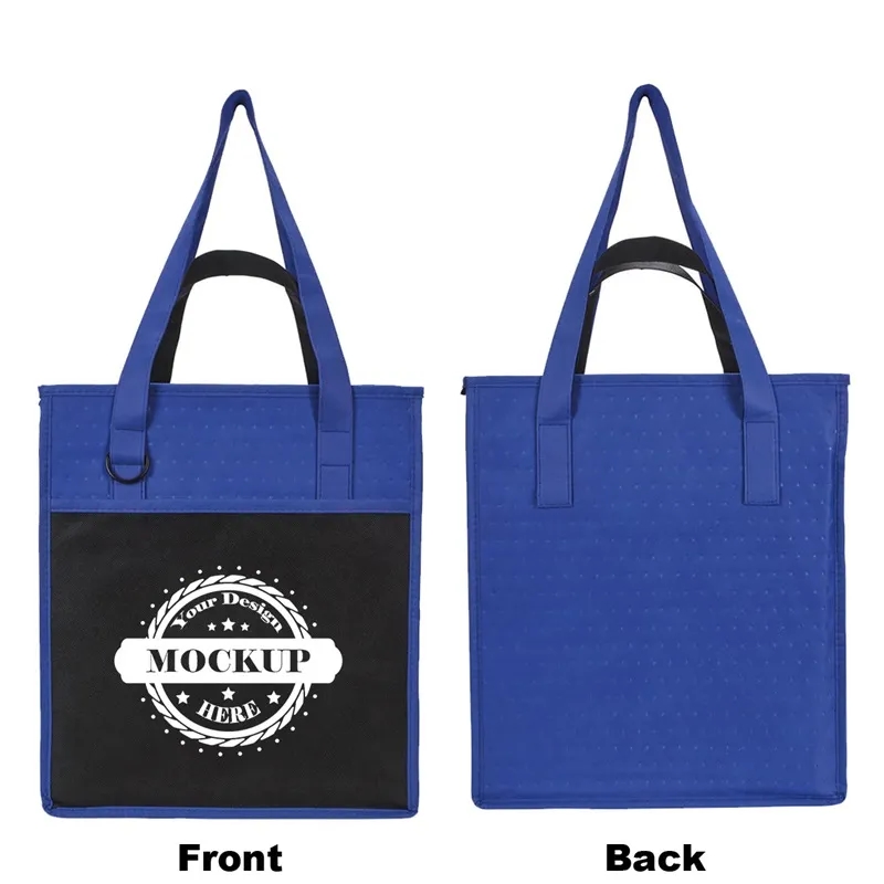 Two-Tone Insulated Grocery Tote 3