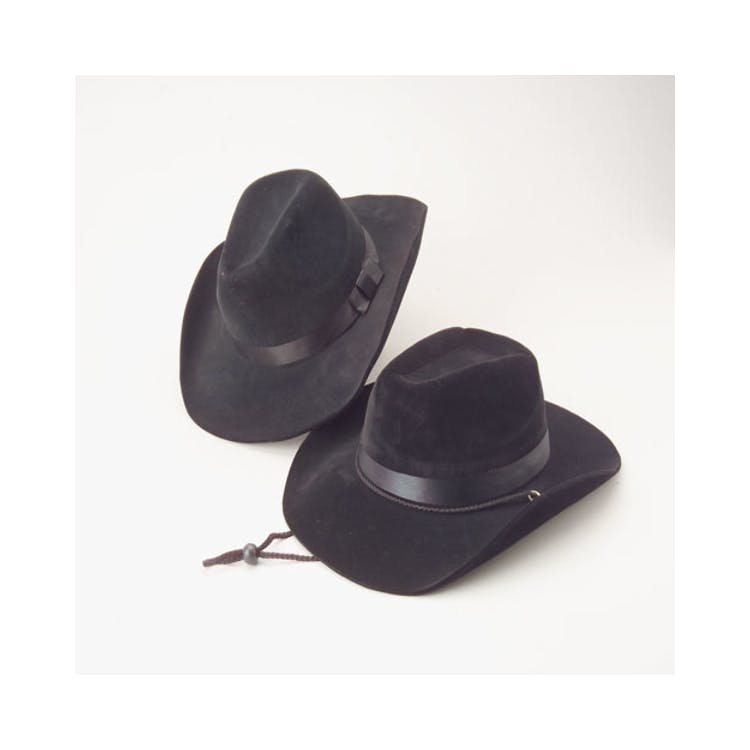 Felt Cowboy Hats - Black 2