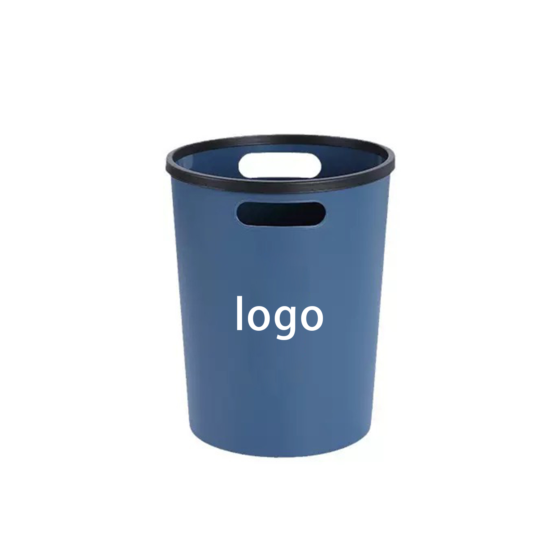 Round Rimmed Trash Can 2
