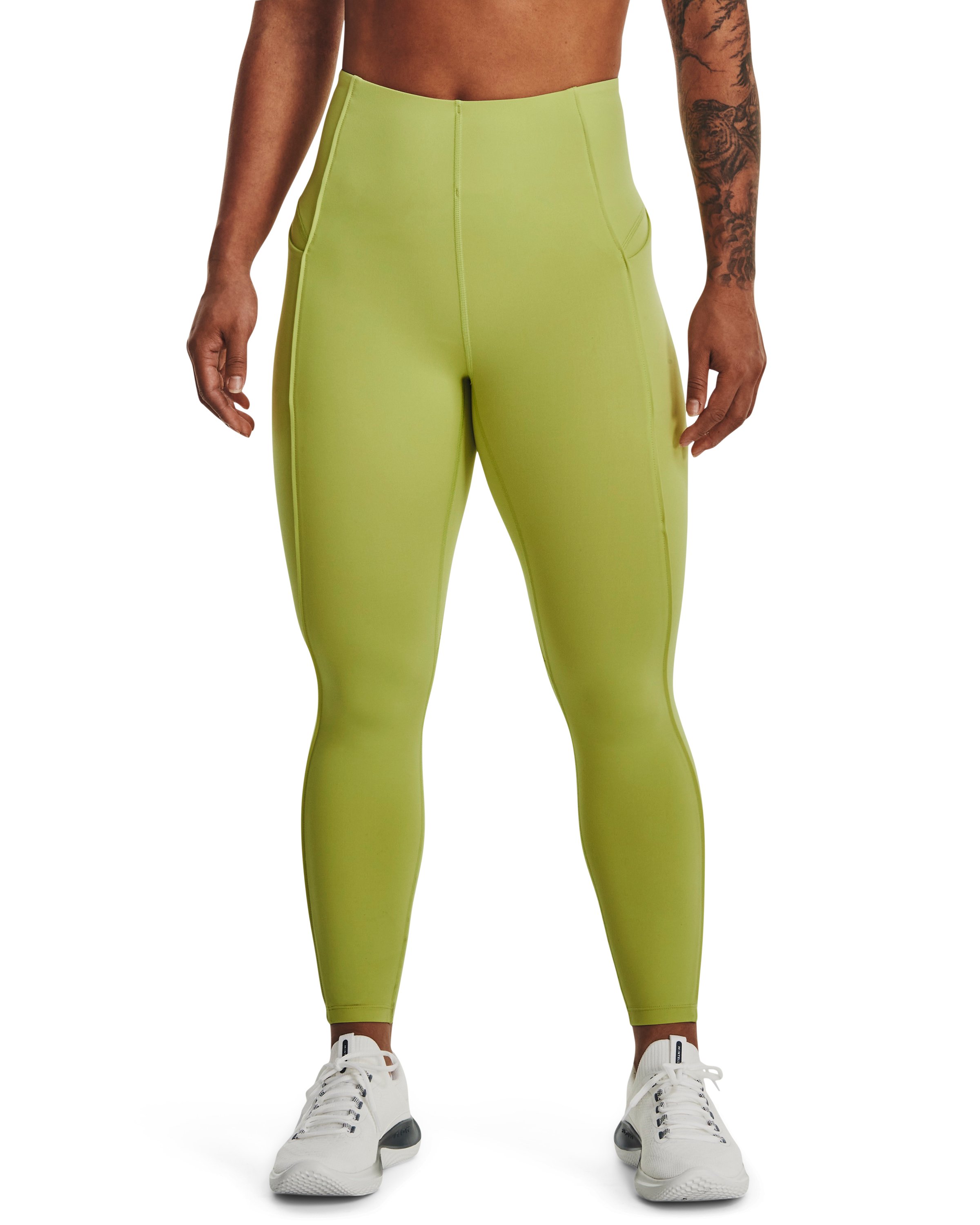 UA Meridian Pintuck Women's Ankle Leggings 4