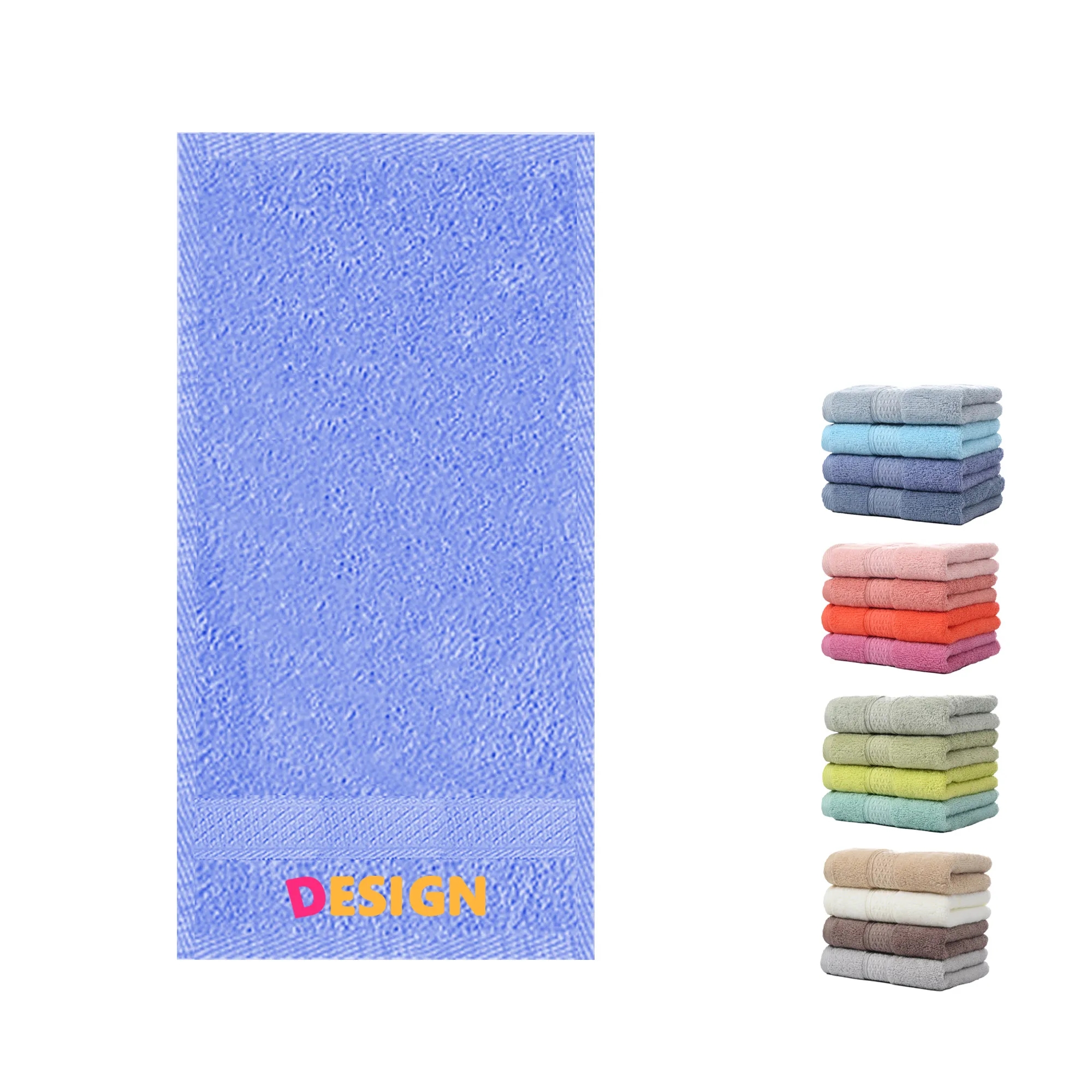 Cotton Towel Embroidered Logo MOQ 50 PCS 3