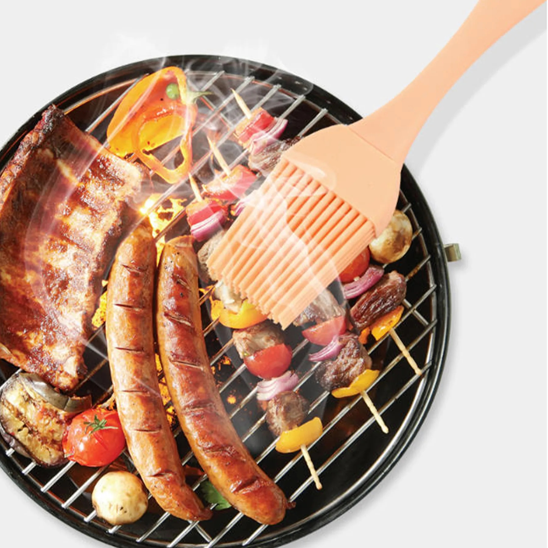 Food Grade Split Silicone Oil Brush 4