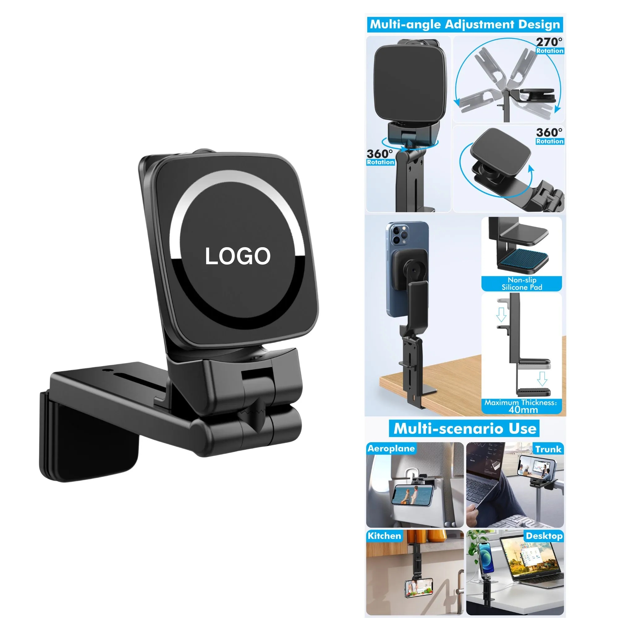Magnetic Travel Phone Holder 4
