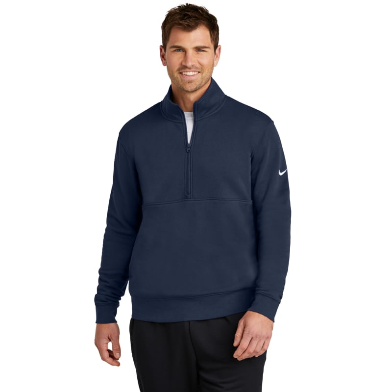 Nike Club Fleece Sleeve Swoosh 1/2-Zip 11