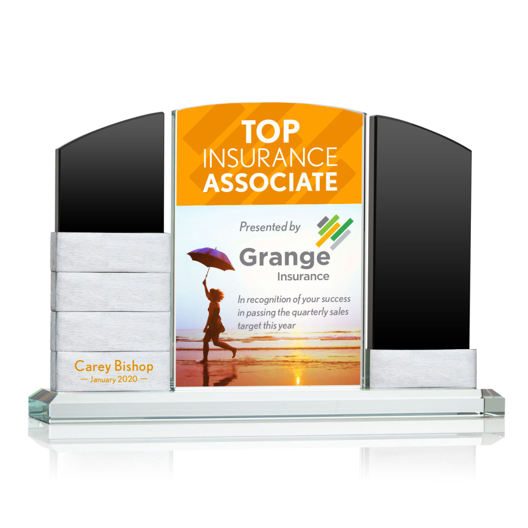 Lavery Add-a-Block VividPrint™ Award - Silver 15