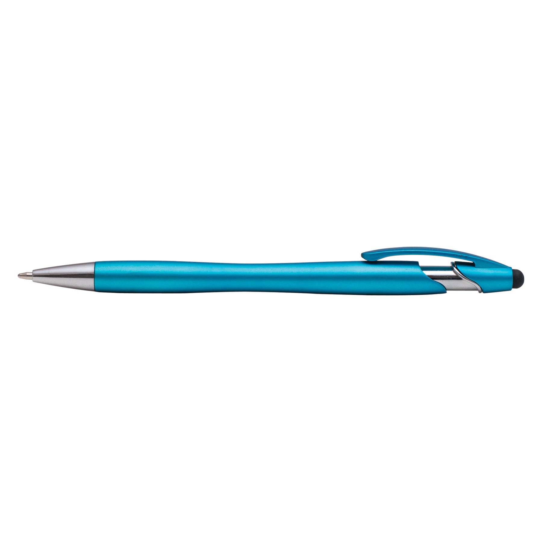 Plastic Stylus Ballpoint Pen W/ Clip 3