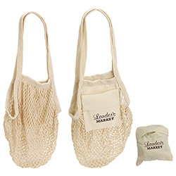 Sonnet Collapsible Cotton Mesh Tote 5