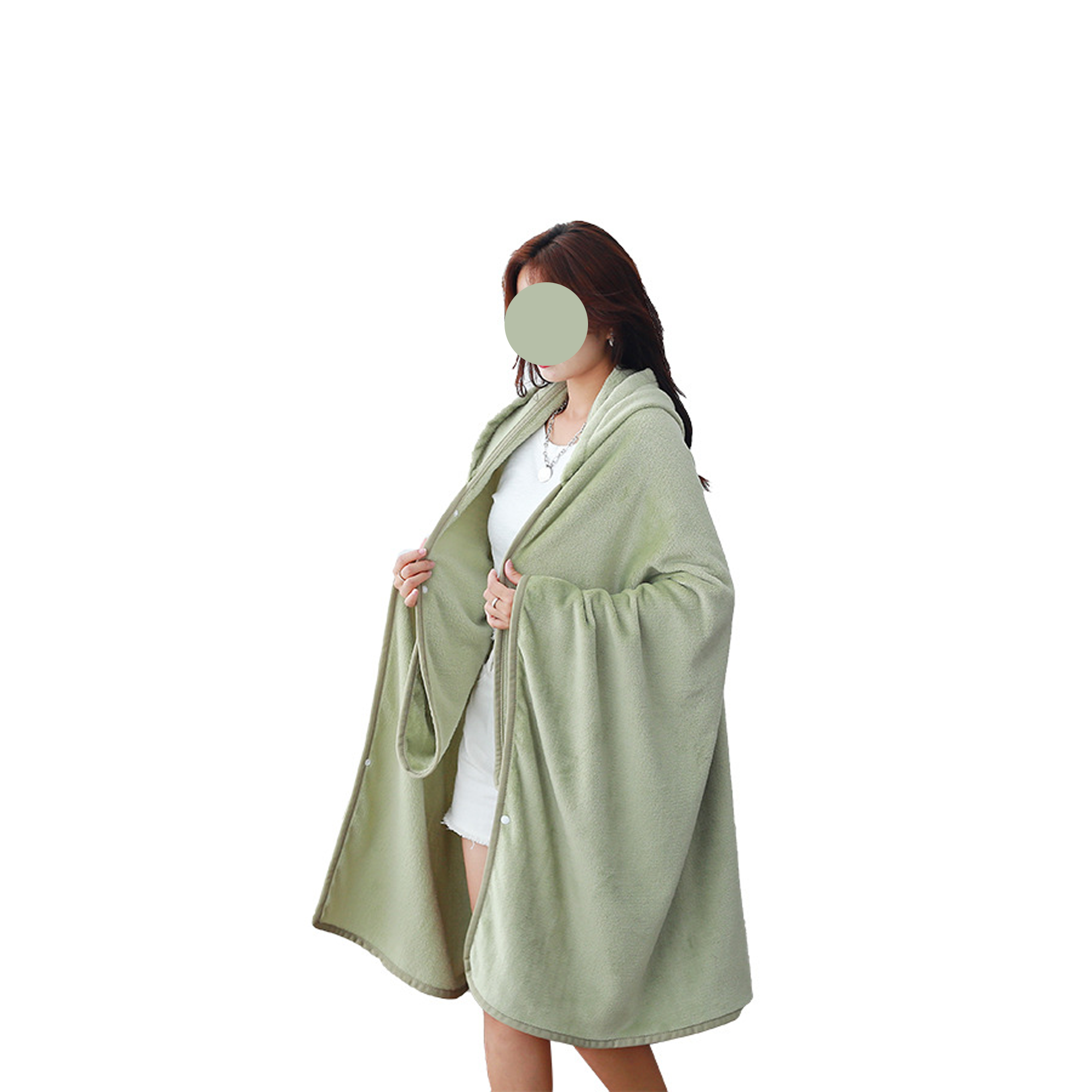 Wearable Blanket Hoodie for Adults MOQ20 5