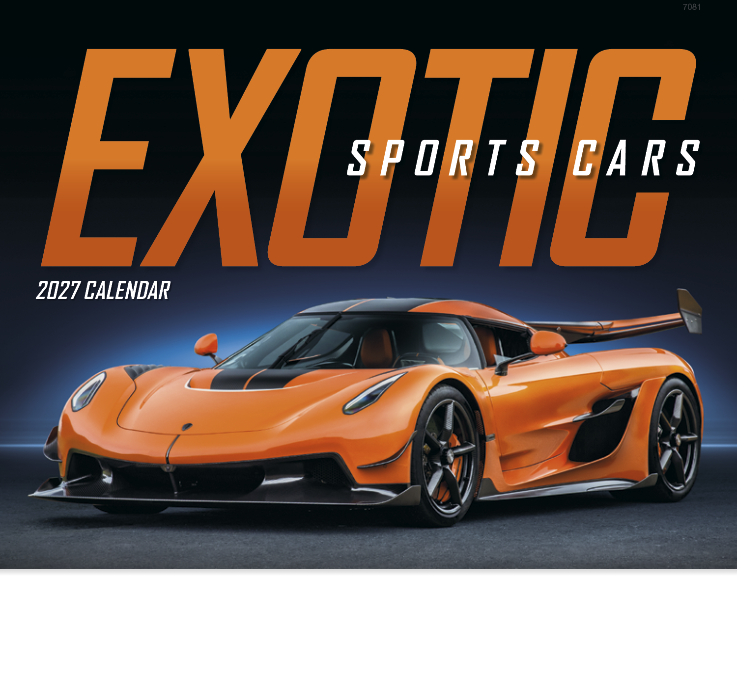 Good Value™ Exotic Sports Cars - Stapled Calendar 21