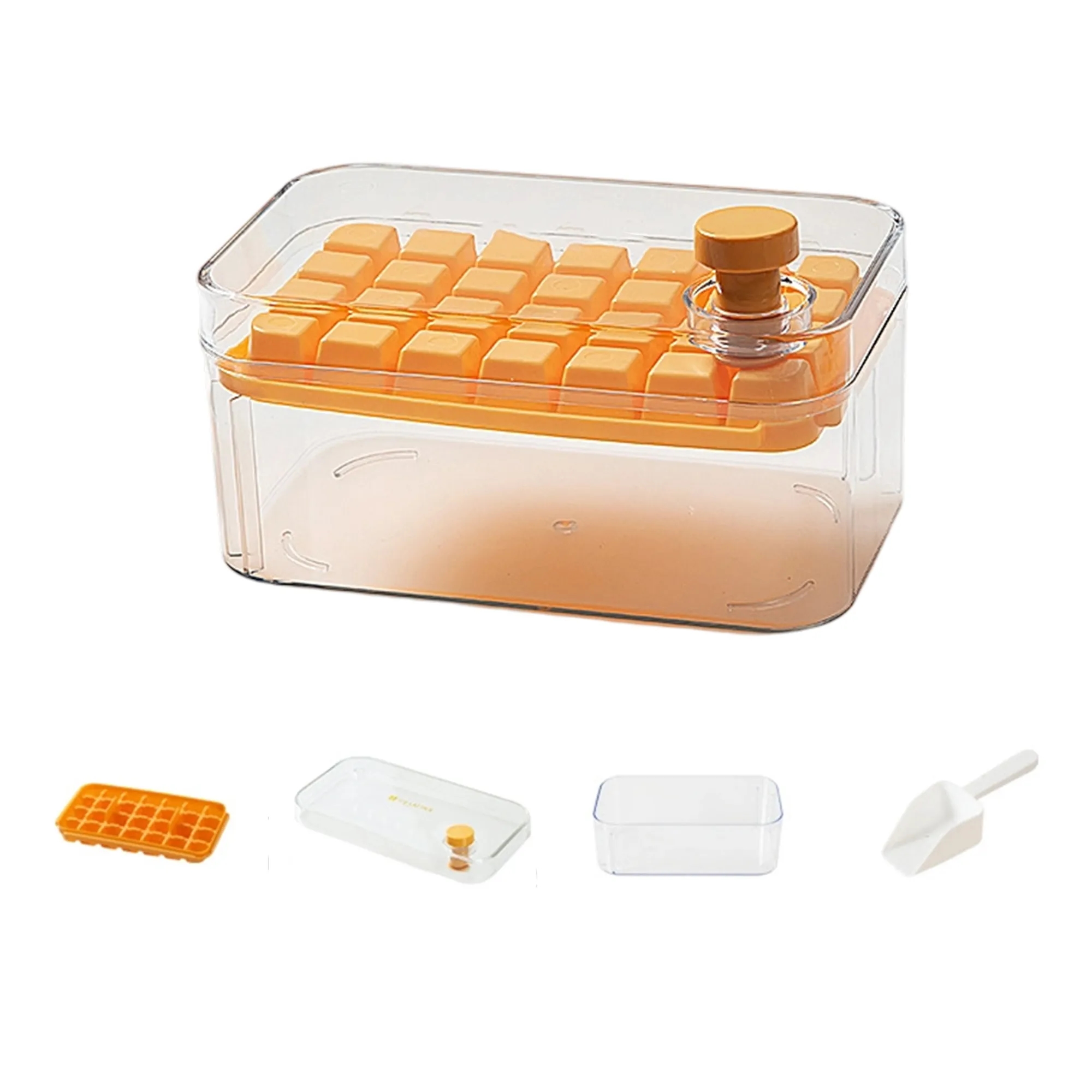 MOQ 50 One-Press Ice Maker 8