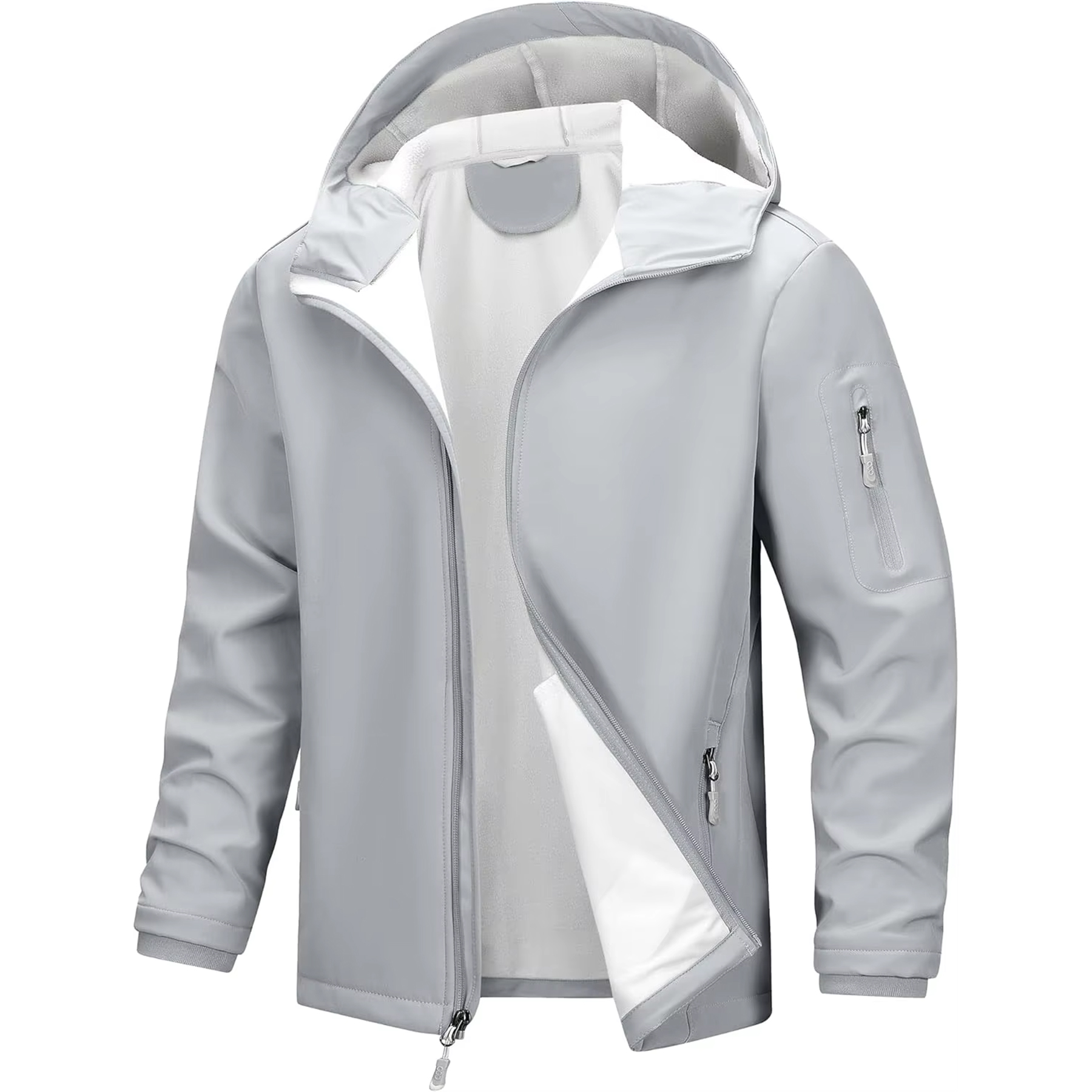 Men Hooded Waterproof Lightweight Jacket 11