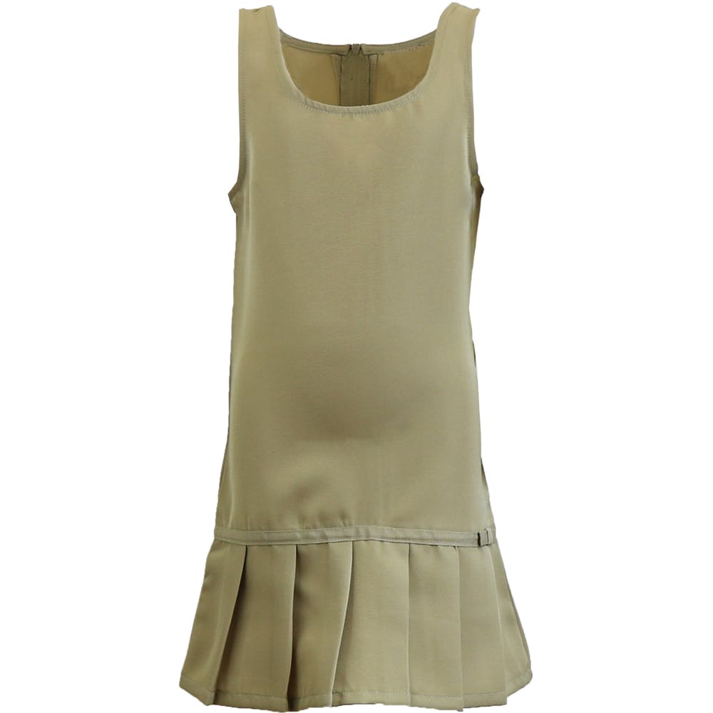 Girl's Uniform Jumpers - Size 4 - 6X Khaki Princess Cut 1