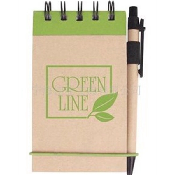 Eco Friendly Spiral Jotter and Pen 1