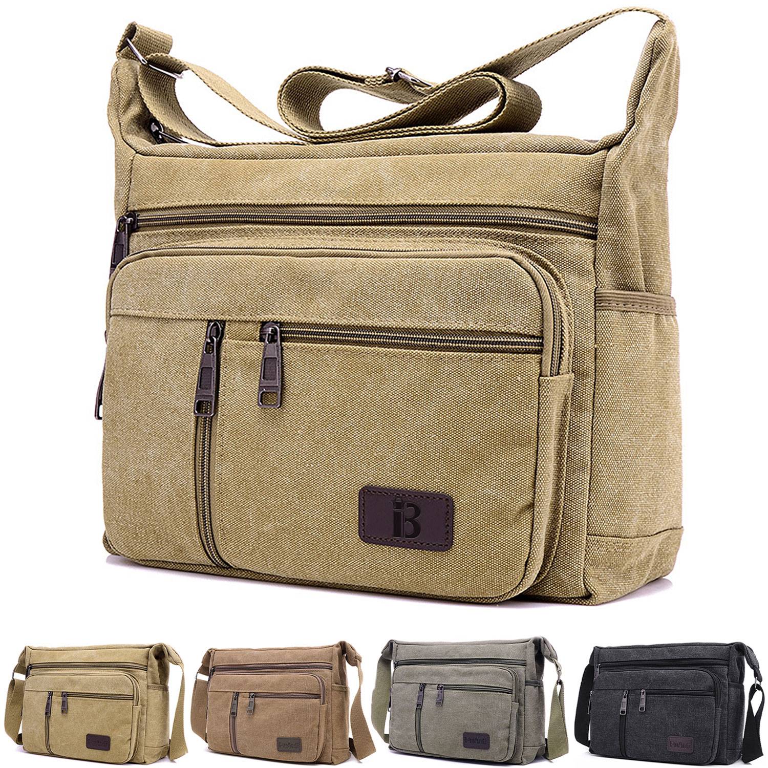 Multi layer canvas bag 9