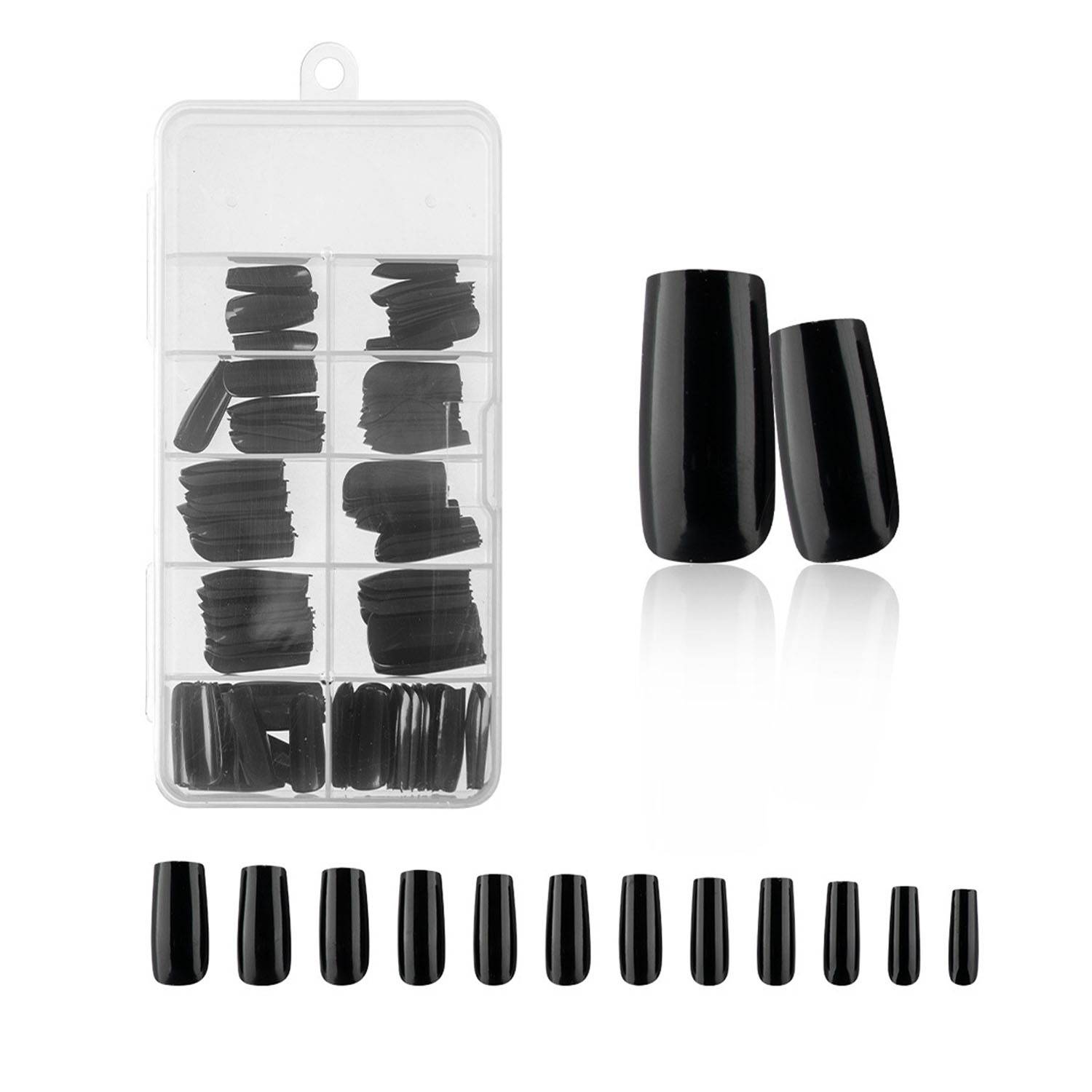 Short Almond Fake Nails 6