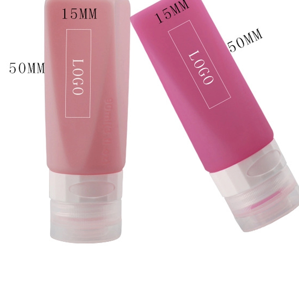 90Ml Shampoo Tube Leak Cosmetic Silicone Bottle 6