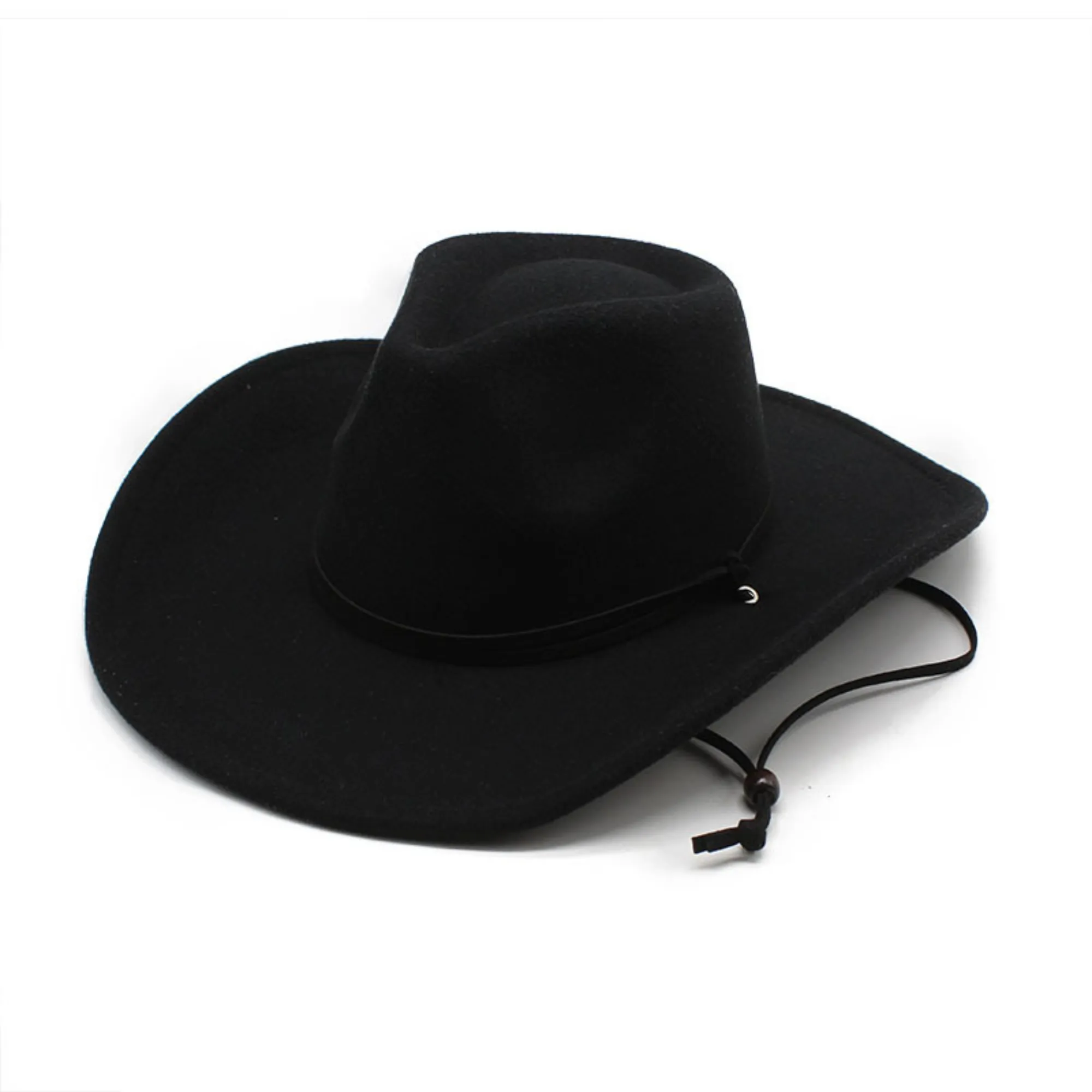 New Western Cowboy Hat, Top Hat, Casual Versatile Knight Hat 3