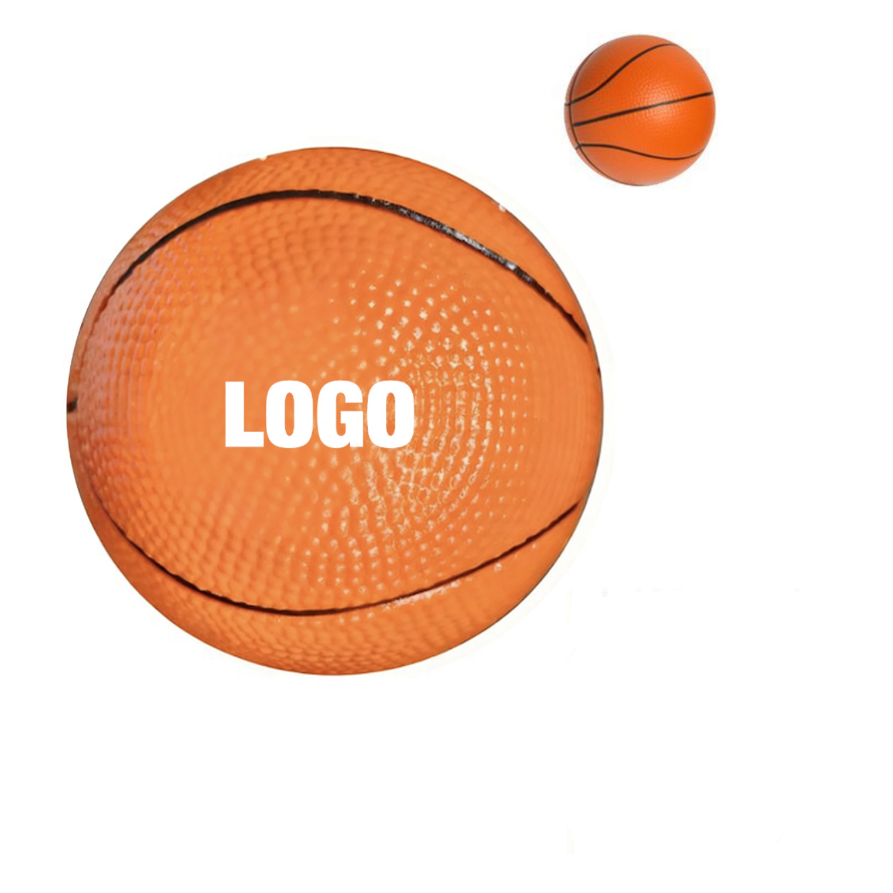 2.5" Basketball Stress Reliever 1