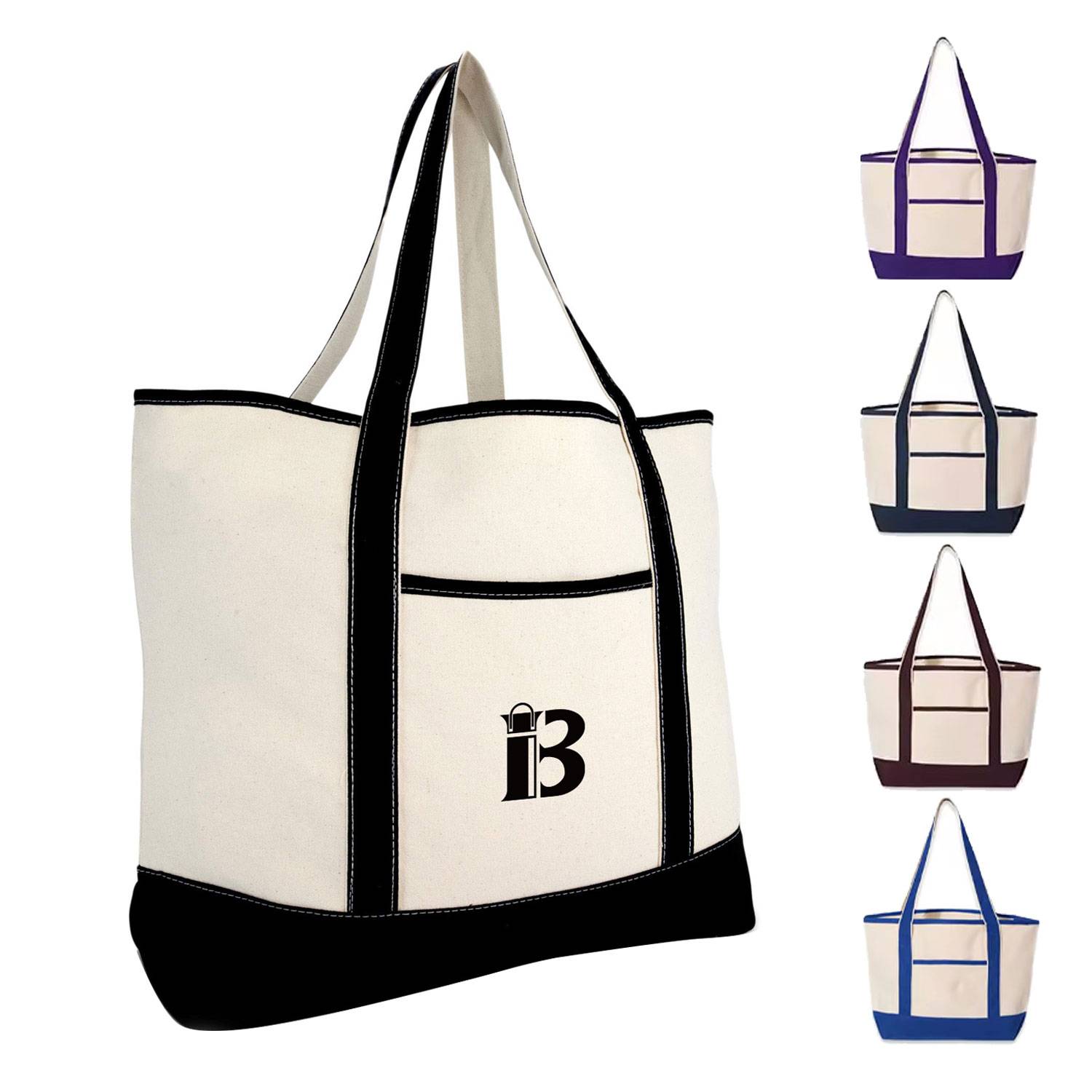Canvas Tote Bag, custom tote bag with logo imprint 9