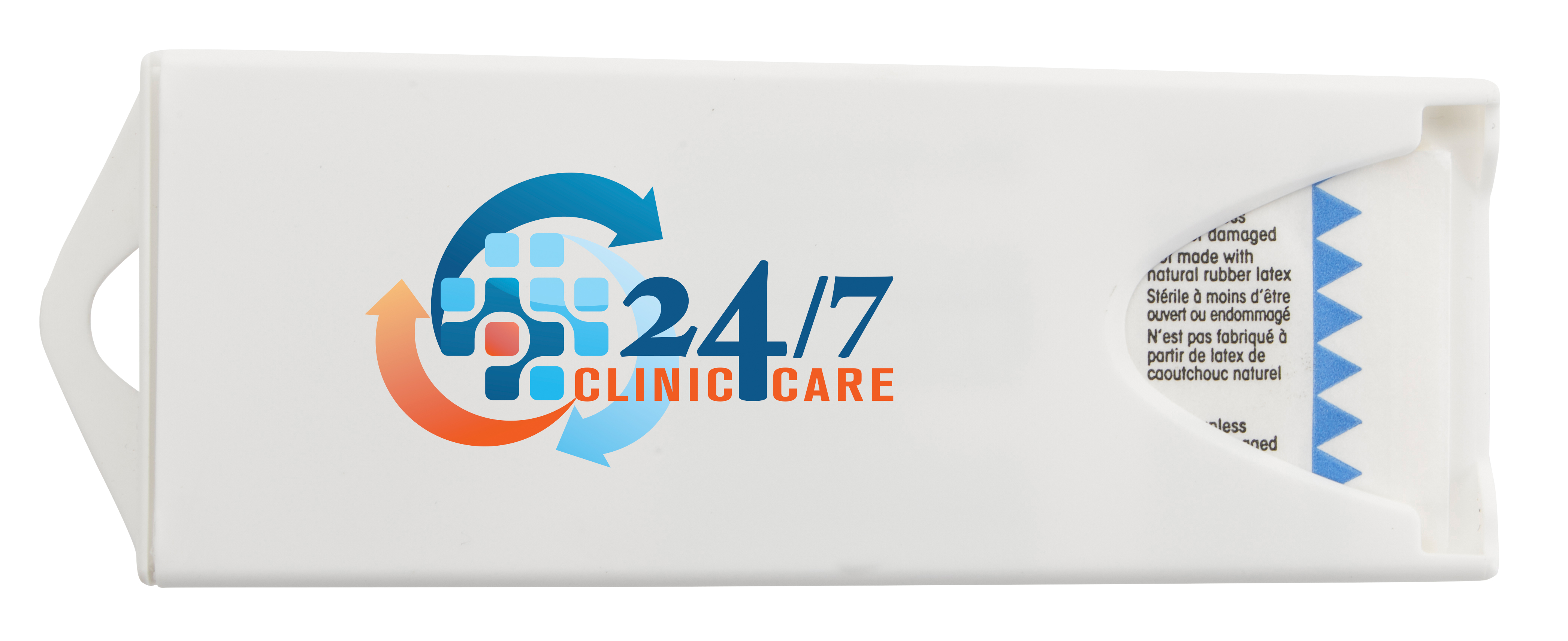 Good Value™ Original Colored Bandage Dispenser with Clear Bandages 4