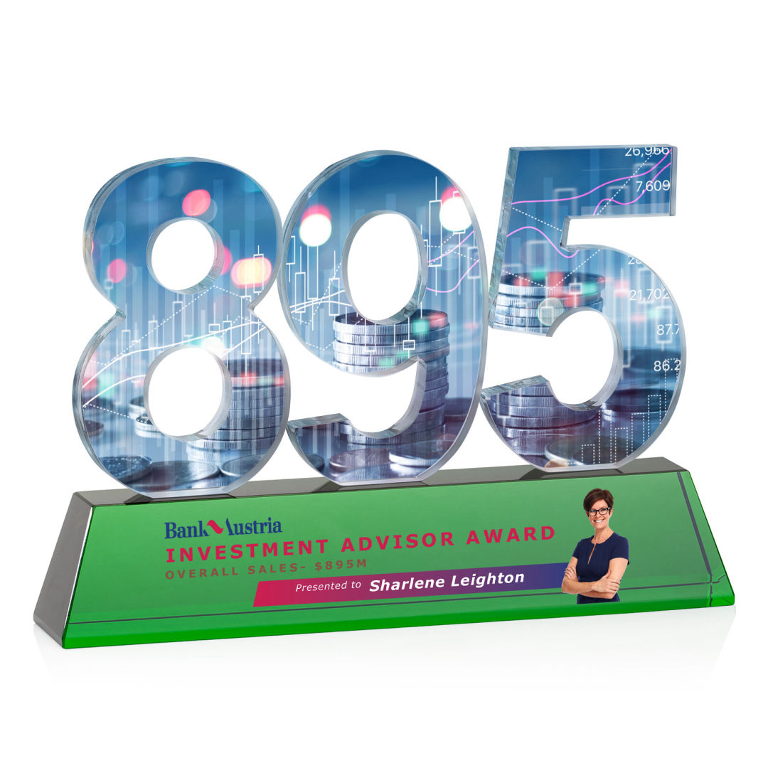 Milestone Optical VividPrint™ Award - Green 13