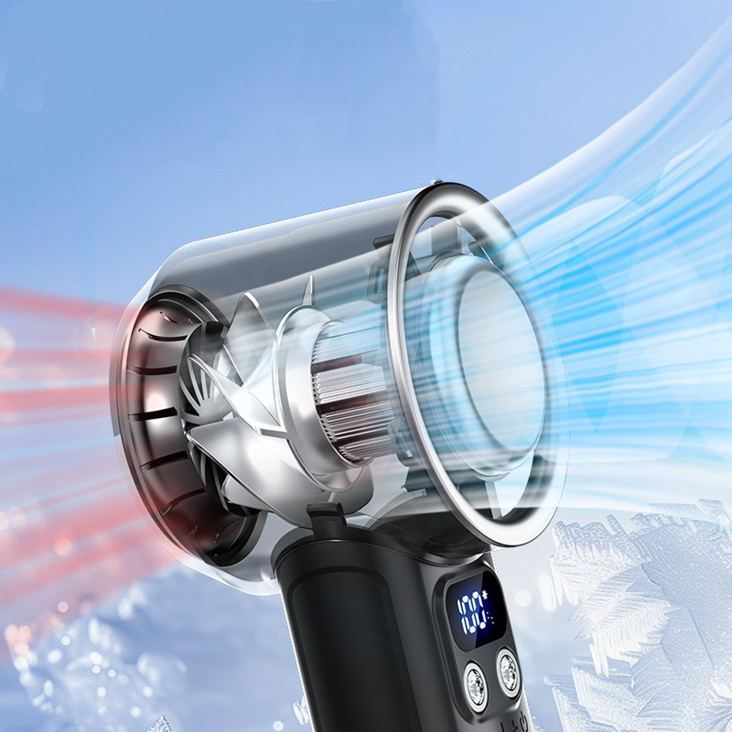 Mini Rechargeable USB Bladeless Fan 2