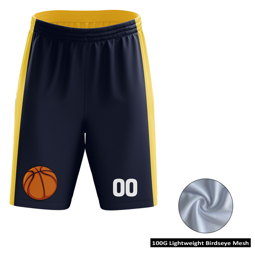 Unisex and Kids' Sublimation Basketball Standard-Length 12